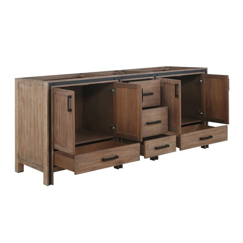 Image of Ziva 80" Rustic Barnwood Vanity Cabinet Only | LZV352280SN00000
