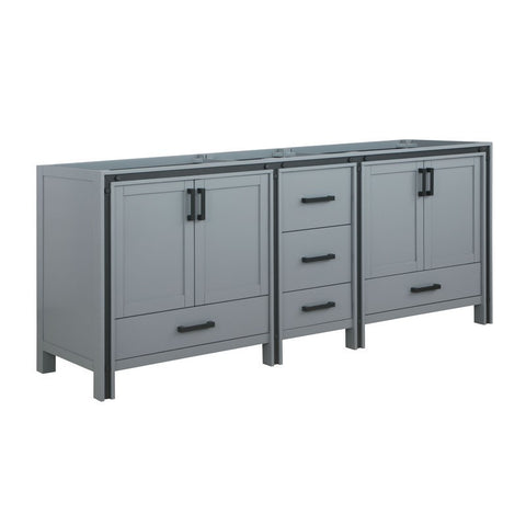 Image of Ziva 84" Dark Grey Vanity Cabinet Only | LZV352284SB00000