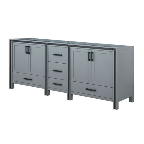 Image of Ziva 84" Dark Grey Vanity Cabinet Only | LZV352284SB00000