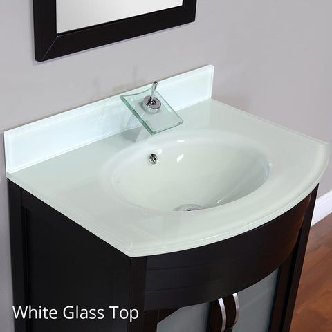 Image of Alya Bath Elite 30" Single Modern Bathroom Vanity with countertop AW-082-30-B-LGGT-NM