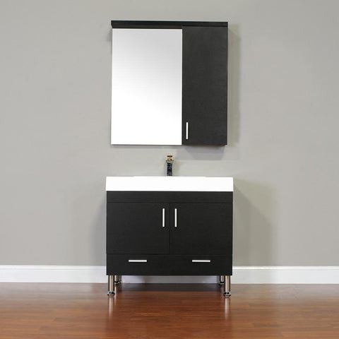 Image of Alya Bath Ripley 36" Single Modern Bathroom Vanity without Mirror AT-8089-B