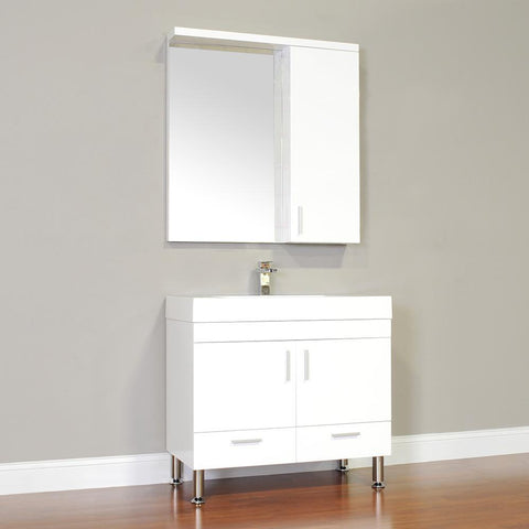 Alya Bath Ripley 36" Single Modern Bathroom Vanity without Mirror AT-8089-B