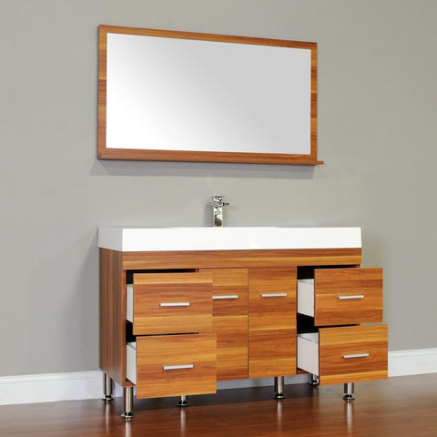 Image of Alya Bath Ripley 47" Single Modern Bathroom Vanity without Mirror AT-8042-B
