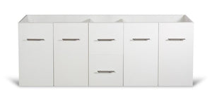 Amelie 60" White Vanity Cabinet Only