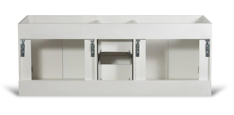 Image of Amelie 60" White Vanity Cabinet Only