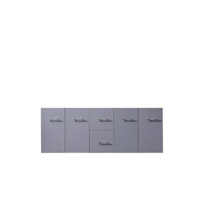 Amelie 60" Dark Grey Vanity Cabinet Only