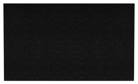 Image of American Imaginations Xena Quartz 28-in. W X 18.25-in. D Quartz Top In Black Galaxy Color AI-1585
