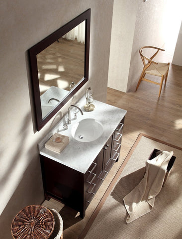 Image of Ariel Cambridge 43" Single Sink Vanity Set in Espresso A043S-ESP