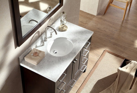 Image of Ariel Cambridge 43" Single Sink Vanity Set in Espresso A043S-ESP