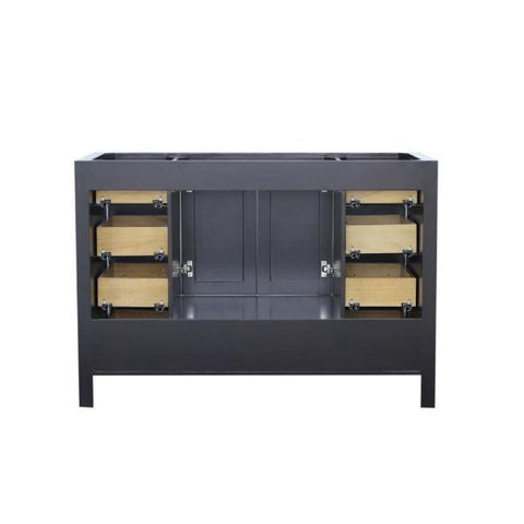 Image of Ariel Cambridge 48" Espresso Transitional Vanity Base Cabinet A049S-BC-ESP A043S-BC-ESP