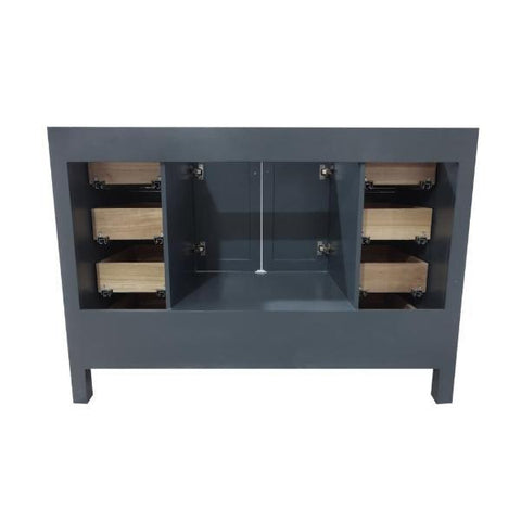 Image of Ariel Cambridge 48" Midnight Blue Transitional Vanity Base Cabinet A049S-BC-MNB A049S-BC-MNB