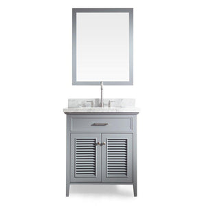Ariel Kensington 31" Single Sink Vanity Set in Grey D031S-GRY