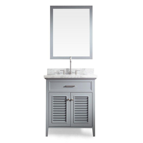 Image of Ariel Kensington 31" Single Sink Vanity Set in Grey D031S-GRY