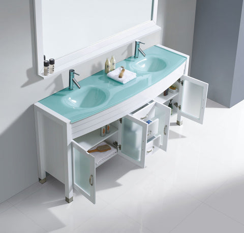 Image of Ava 63" Double Bathroom Vanity MD-499-G-ES