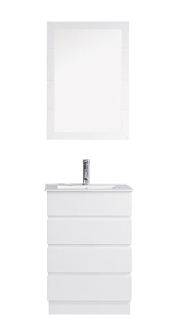 Image of Bruno 24" Single Bathroom Vanity UM-3085-C-WH
