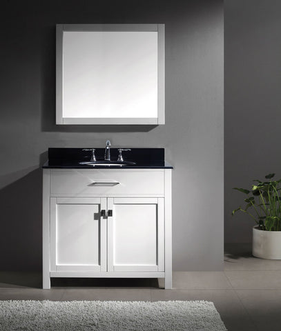 Image of Caroline 36" Single Bathroom Vanity MS-2036-BGRO-ES