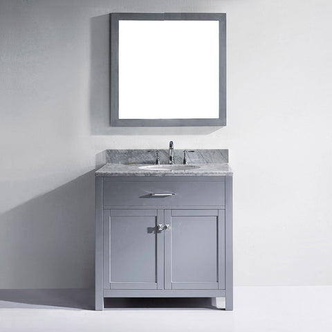 Image of Caroline 36" Single Bathroom Vanity MS-2036-WMRO-ES