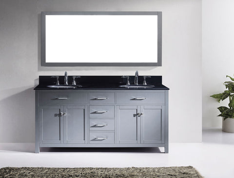 Image of Caroline 72" Double Bathroom Vanity MD-2072-BGRO-ES