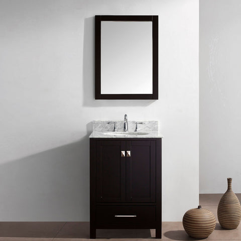 Image of Caroline Avenue 24" Single Bathroom Vanity GS-50024-WMRO-ES