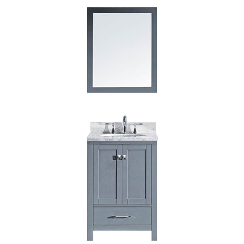 Image of Caroline Avenue 24" Single Bathroom Vanity GS-50024-WMRO-GR