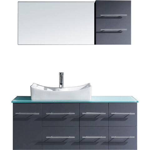 Image of Ceanna 55" Single Bathroom Vanity MS-430-G-GR