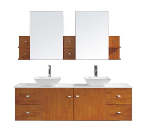 Image of Clarissa 72" Double Bathroom Vanity MD-415-S-HO