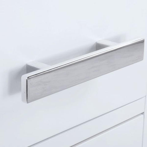 Image of Design Element Valentino 60" White Double Rectangular Sink Vanity V01-60-WT V01-60-WT