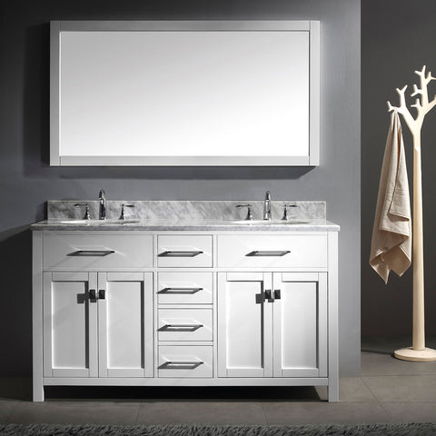 Image of 60" Double Bathroom Vanity