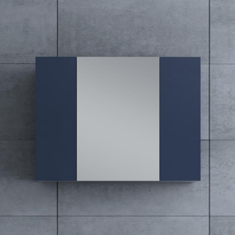 Fresca 32" Royal Blue Bathroom Medicine Cabinet w/ Small Bottom Shelf | FMC6183RBL