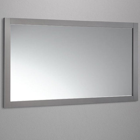 Image of Fresca 48"X30" Reversible Mount Mirror in Gray | FMR6148GR