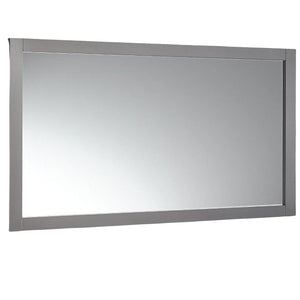 Fresca 48"X30" Reversible Mount Mirror in Gray | FMR6148GR
