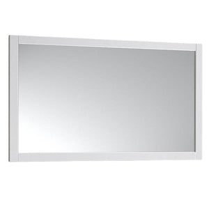 Fresca 48"X30" Reversible Mount Mirror in White | FMR6148WH