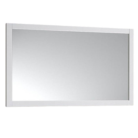 Image of Fresca 48"X30" Reversible Mount Mirror in White | FMR6148WH