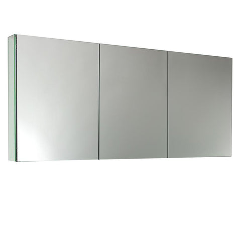 Image of Fresca 60" Wide x 26" Tall Bathroom Medicine Cabinet w/ Mirrors FMC8019