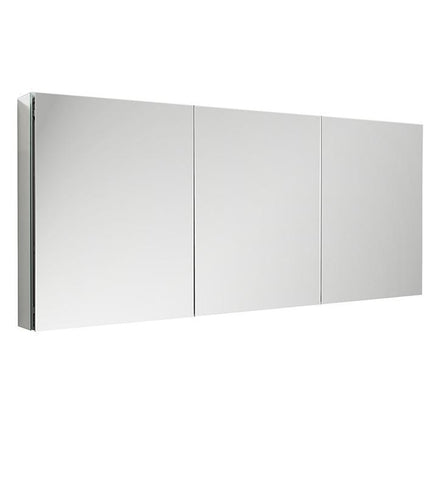 Fresca 60" Wide x 36" Tall Bathroom Medicine Cabinet w/ Mirrors FMC8020