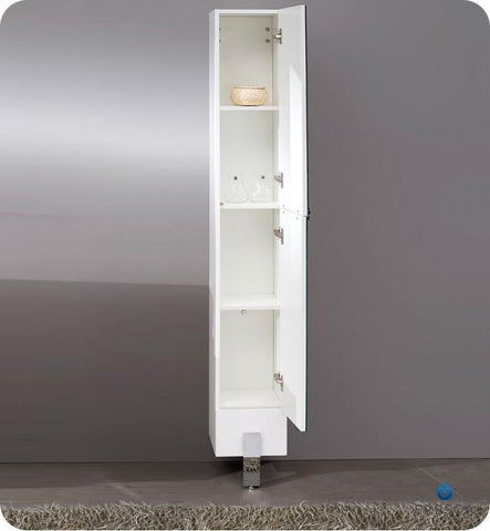 Image of Fresca Adour Mirrored Bathroom Linen Side Cabinet FST8110MR