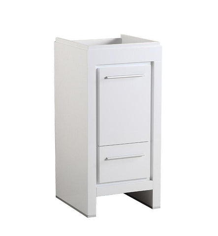 Image of Fresca Allier 16" White Modern Bathroom Cabinet FCB8118WH