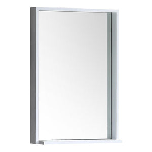Fresca Allier 22" white Mirror with Shelf FMR8125WH