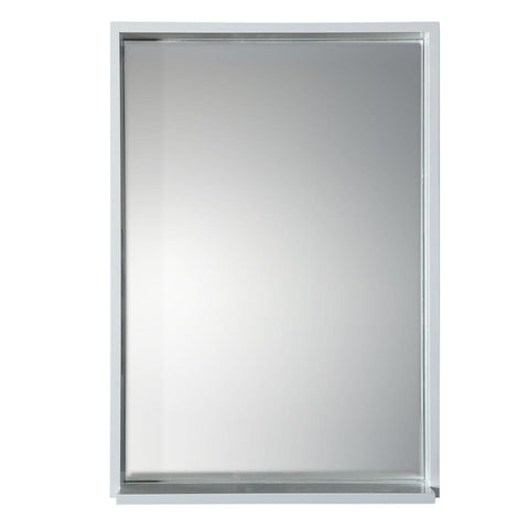 Image of Fresca Allier 22" white Mirror with Shelf FMR8125WH