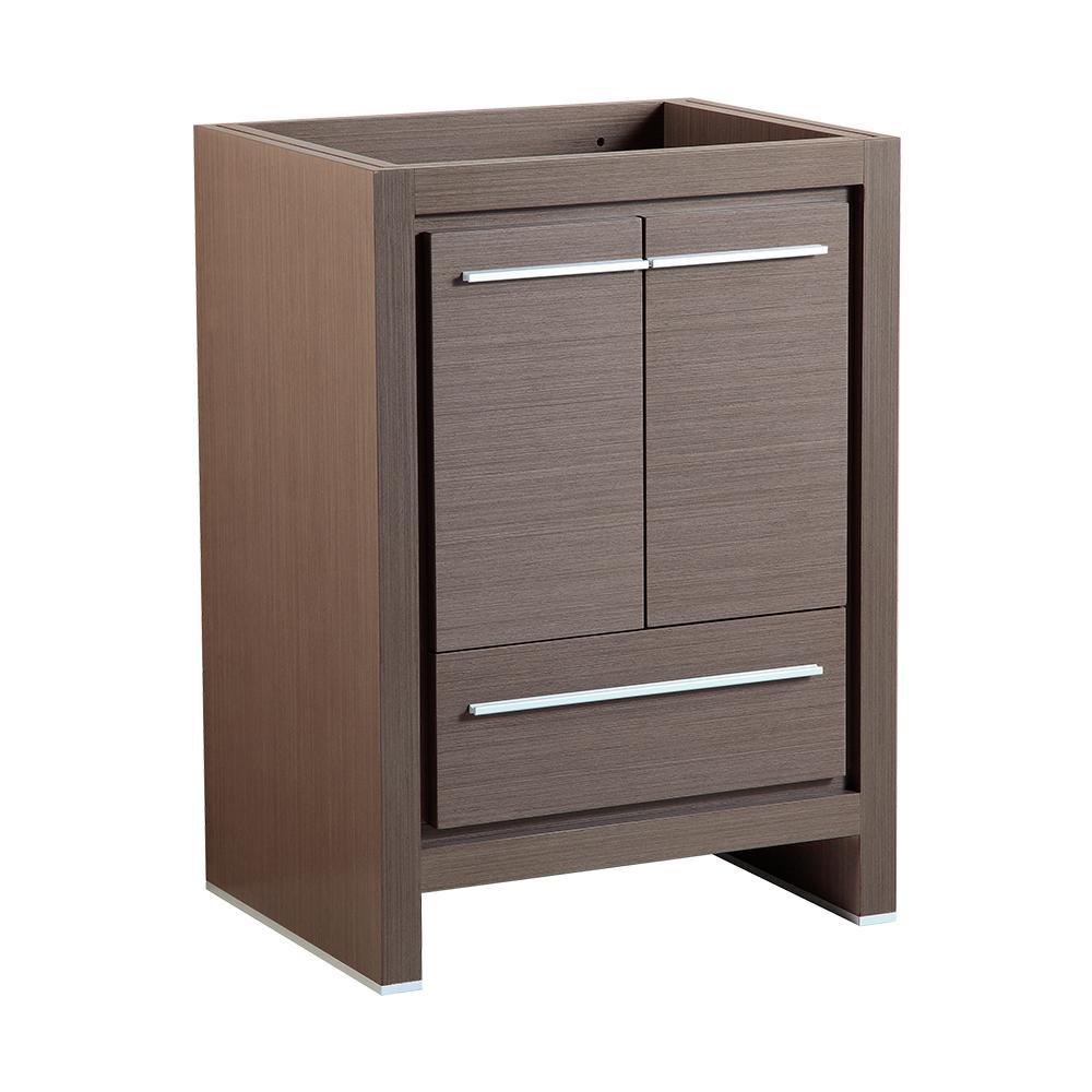 Fresca Allier 24" Gray Oak Modern Bathroom Cabinet FCB8125GO