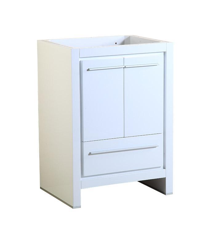 Fresca Allier 24" White Modern Bathroom Cabinet FCB8125WH