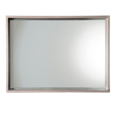 Image of Fresca Allier 40" Gray Oak Mirror with Shelf FMR8140GO