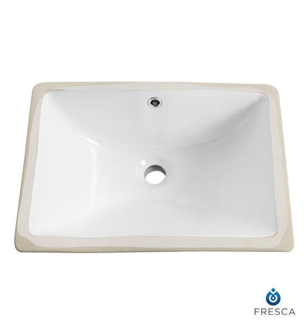 Image of Fresca Allier White Undermount Sinks FVS8119WH
