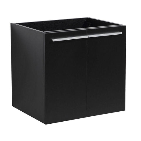 Image of Fresca Alto 23" Black Modern Bathroom Cabinet FCB8058BW