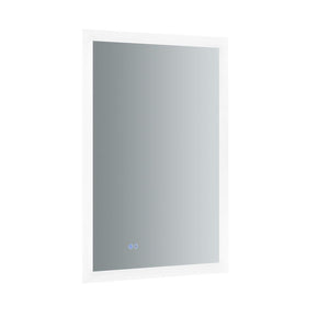 Fresca Angelo 24" Wide x 36" Tall Bathroom Mirror w/ Halo Style LED Lighting FMR012436
