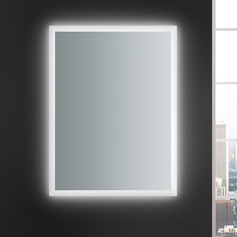 Image of Fresca Angelo 48" Wide x 36" Tall Bathroom Mirror w/ Halo Style LED Lighting FMR014836