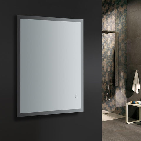 Image of Fresca Angelo 48" Wide x 36" Tall Bathroom Mirror w/ Halo Style LED Lighting FMR014836