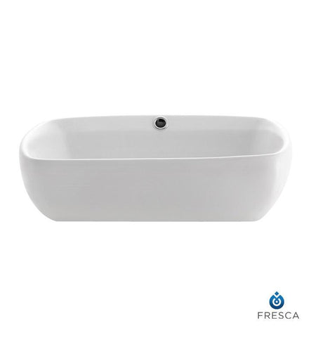 Image of Fresca Bellezza White Vessel Sink FVS6119WH