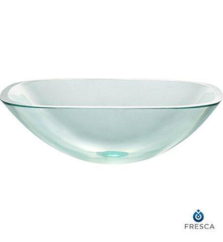 Image of Fresca Brilliante Glass Vessel Sink FVS6117GL