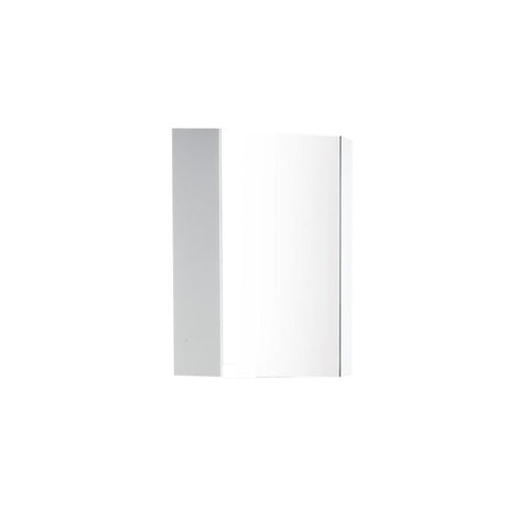 Image of Fresca Coda 18" White Corner Medicine Cabinet w/ Mirror Door FMC5084WH